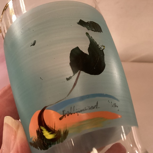 Vintage souvenir glasses Florida, hand painted - Picture 4 of 10